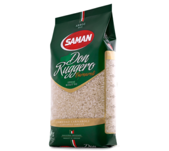ARROZ DON RUGGERO SAMAN CARNAROLI – 1 KG