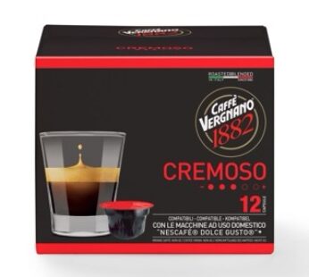 CAFE EN CAPSULAS CREMOSO VERGNANO DG – 12 CAPS