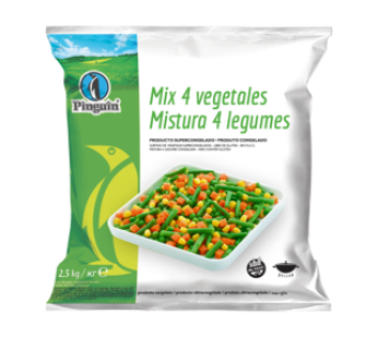 MIX PRIMAVERA (4 VEGETALES) PINGUIN – 2,5 KG