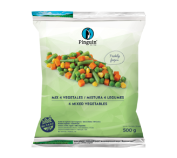 MIX PRIMAVERA (4 VEGETALES) PINGUIN – 500 GRS
