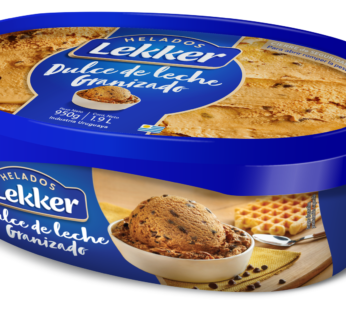 LEKKER 900 ML DULCE DE LECHE GRANIZADO