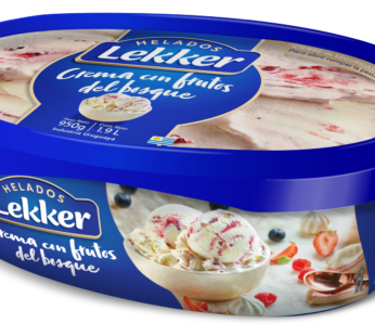 LEKKER 900 ML CREMA MARMOLADA C/FRUTOS DEL BOSQUE
