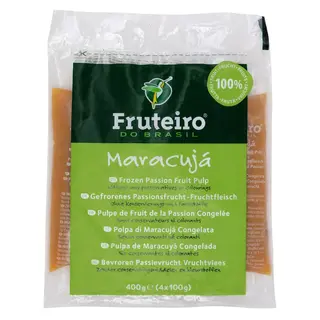 PULPA DE MARACUYA 100% NATURAL - 400 grs