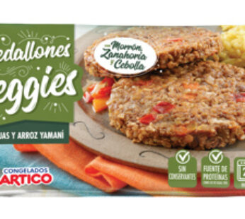 MEDALLON DE LENTEJAS Y ARROZ – 200 GRS