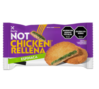 NOT CHICKEN CRISPY RELLENA ESPINACA – 240 GRS