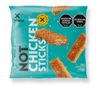 NOT CHICKEN STICKS CROCANTES – 300 GR