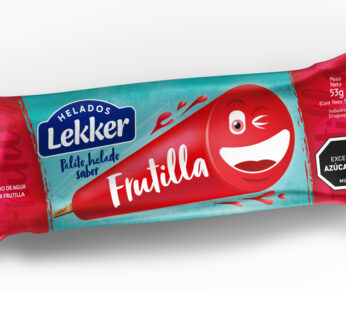 PALITO AGUA LEKKER 50 CC FRUTILLA
