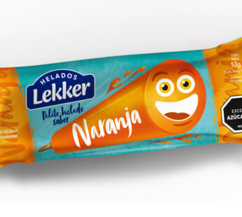 PALITO AGUA LEKKER 50 CC NARANJA