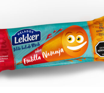 PALITO AGUA LEKKER 50 CC FRUTILLA / NARANJA