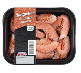 LANGOSTINO SALVAJE SIN CABEZA ARGENTINO 15/25 – 400 GRS