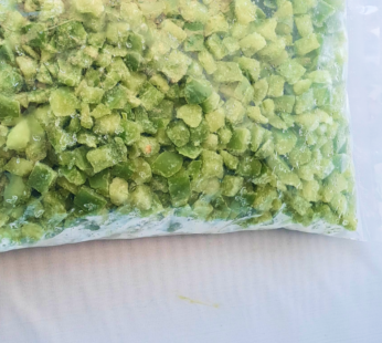 MORRON VERDE EN CUBOS – 1KG
